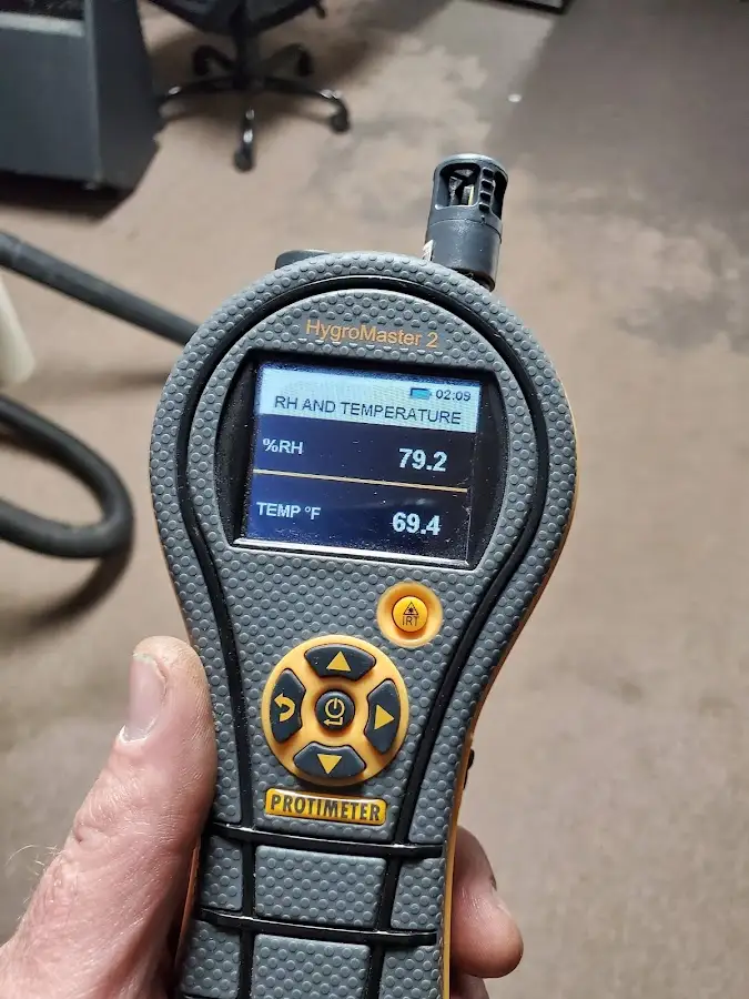 Moisture meter humidity assessment for Mold Remediation & Removal in Daleville
